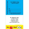 Custom We Love Your Eyes Sticker Appointment Cards