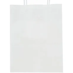 Custom White Paper Bags - Medium