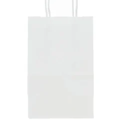 Custom White Paper Bags - Small
