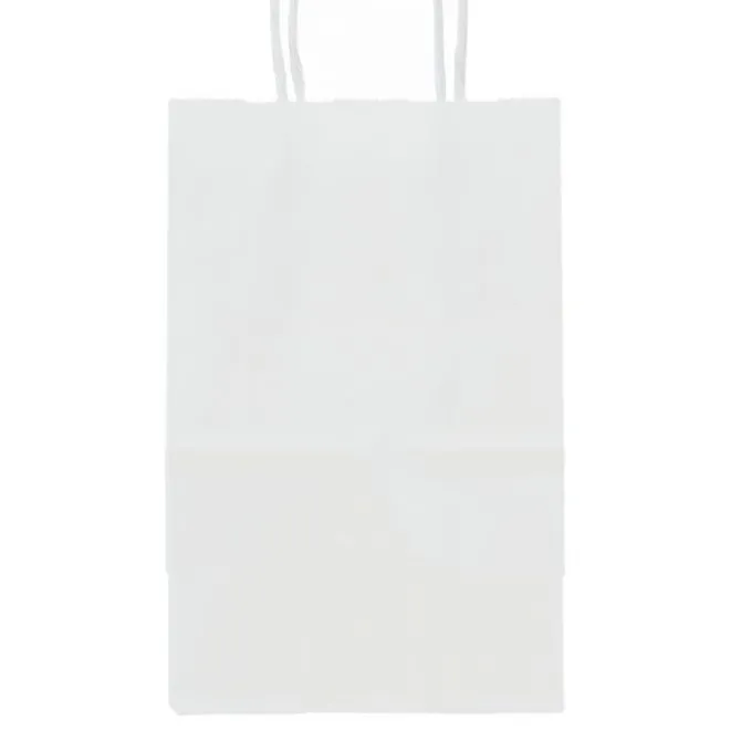 Custom White Paper Bags - Small