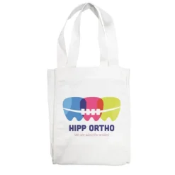Custom White Tote