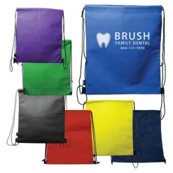Custom 14" x 16" Drawstring Backpack