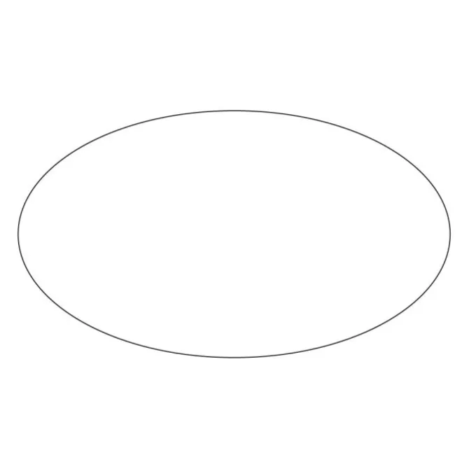 Custom 2" x 3 1/2" Oval Vinyl Decals