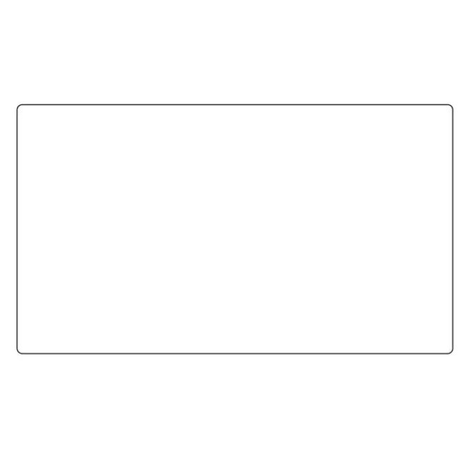 Custom 2" x 3 1/2" Rectangle Vinyl Decals