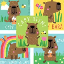 Cute Capybara Stickers