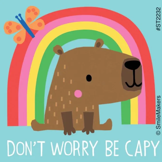 Cute Capybara Stickers