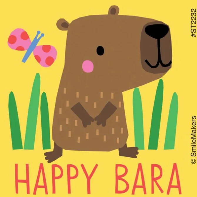 Cute Capybara Stickers