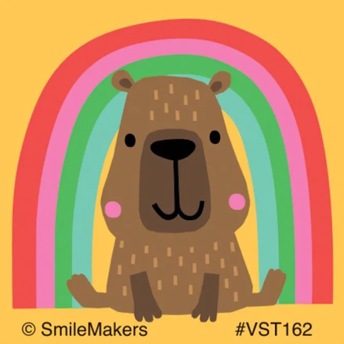 Cute Capybara ValueStickers