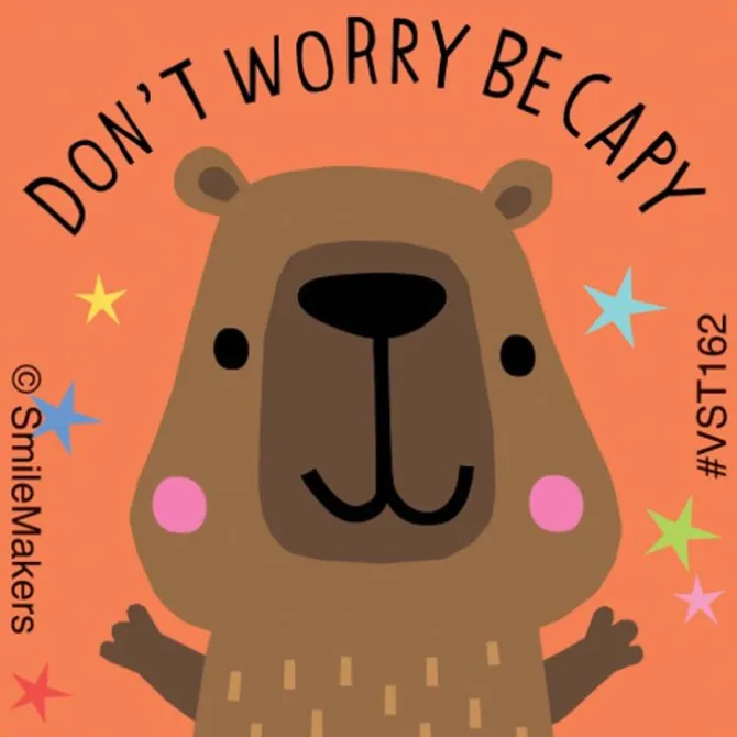 Cute Capybara ValueStickers