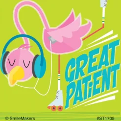 Cute Great Patient Stickers