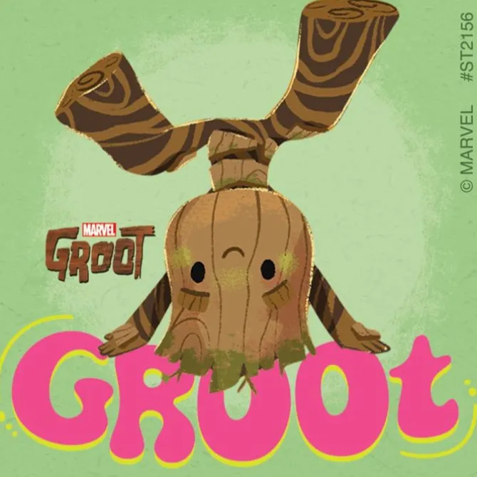 Cute Groot Stickers