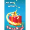 Dazzling Birthday Recall Cards