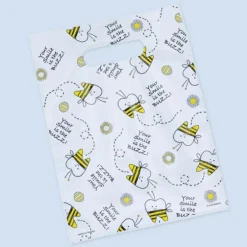 Dental Bee Scatter Print Bags