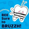 Dental Bee Stickers
