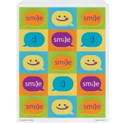 Dental Emoticon Paper Bags