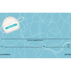 Dental Floss Appointment Cards