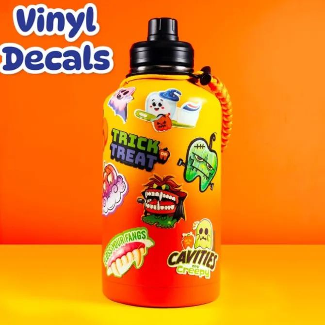 Dental Halloween Vinyl Die Cut Decals