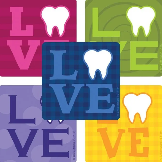 Dental Love Stickers
