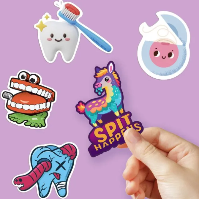 Dental Patient Vinyl Decals