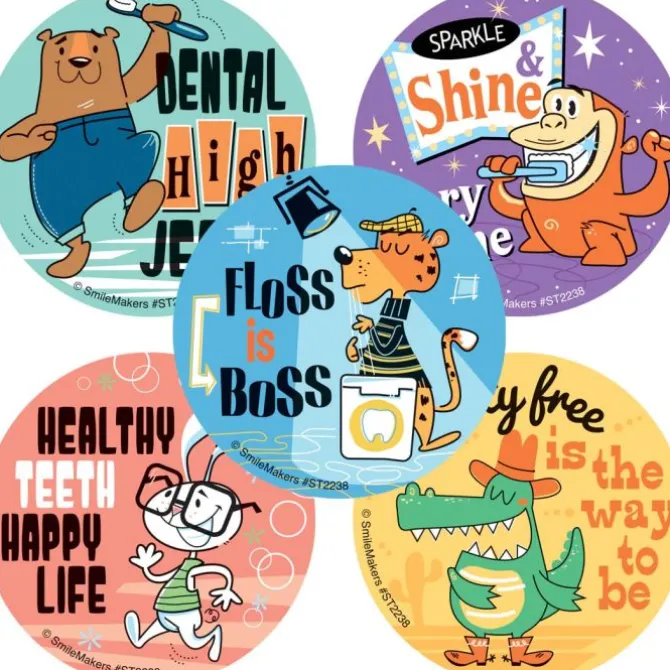 Dental Puns & Sayings Stickers