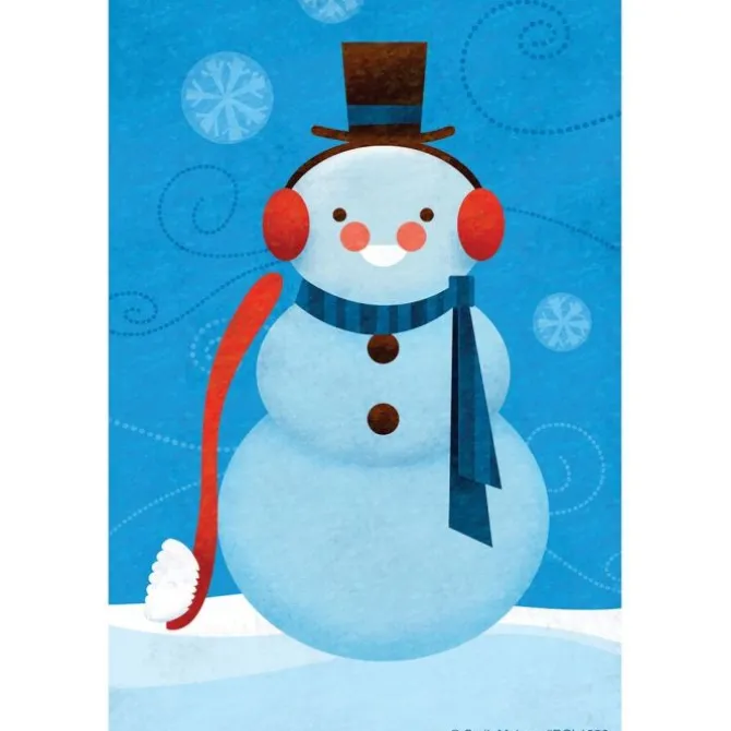 Dental Snowman Recall Cards