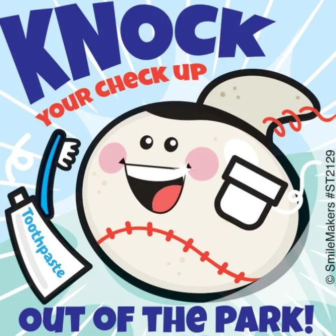 Dental Sports Stickers