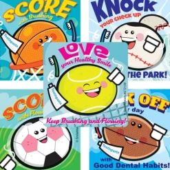 Dental Sports Stickers