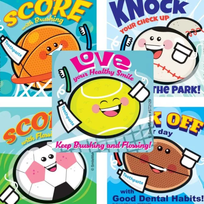 Dental Sports Stickers