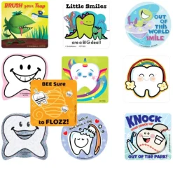 Dental Sticker Sampler