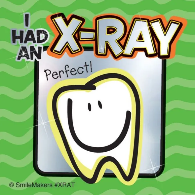 Dental X-ray Foil Stickers
