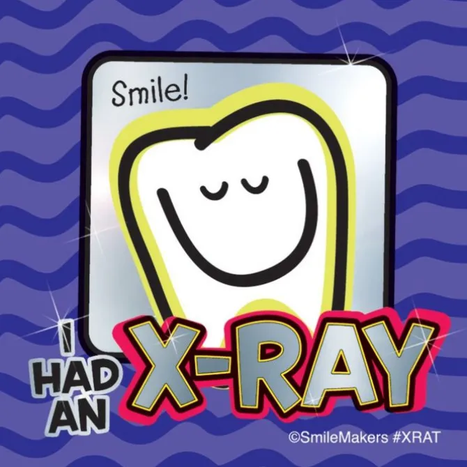 Dental X-ray Foil Stickers