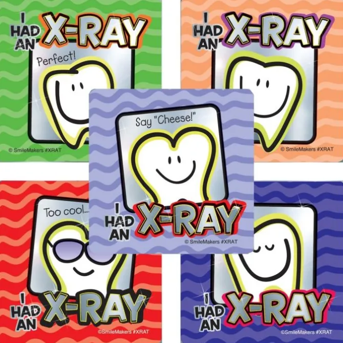 Dental X-ray Foil Stickers