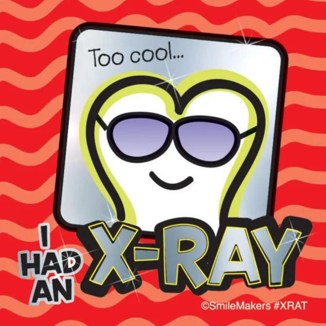 Dental X-ray Foil Stickers