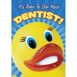 Dentist Ducky Recall Cards