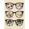 Design Lenses Glasses Recall Cards