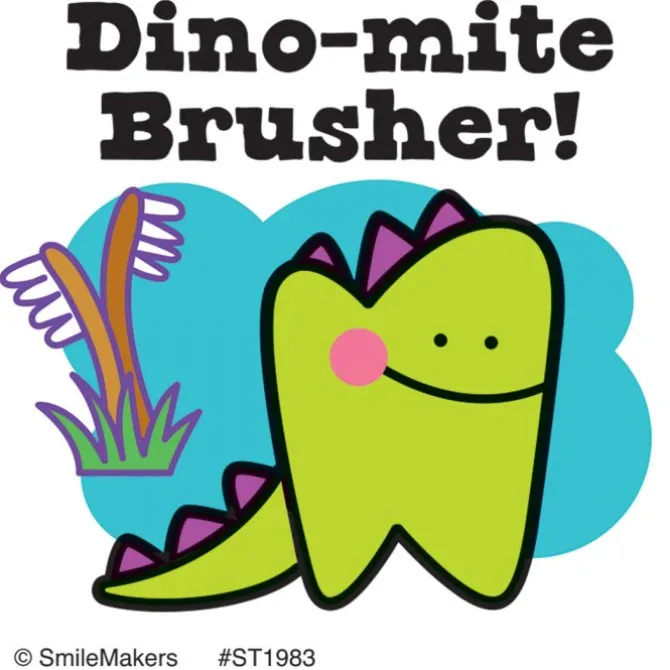 Dino-mite Dental Stickers
