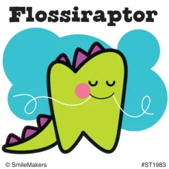 Dino-mite Dental Stickers