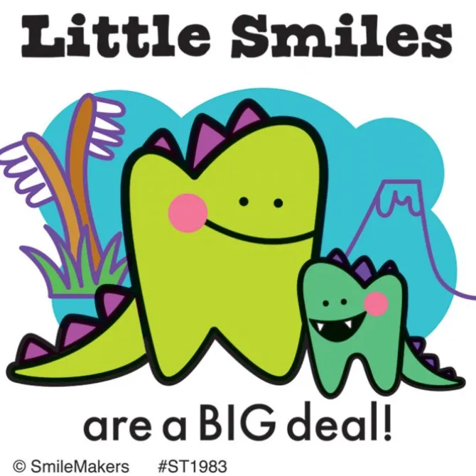 Dino-mite Dental Stickers