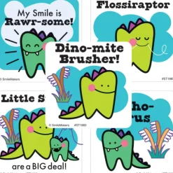 Dino-mite Dental Stickers