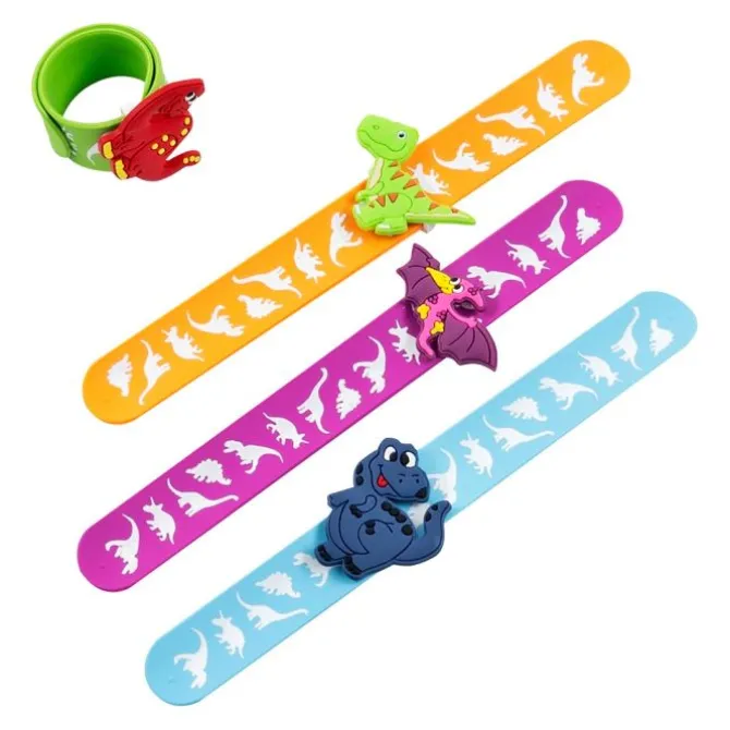 Dino Slap Bracelets