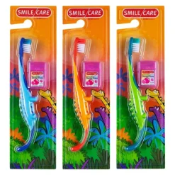 Dino Toothbrushes and Floss Kits