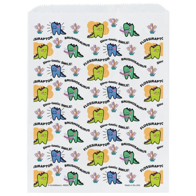 Dino Tooth Paper Bags