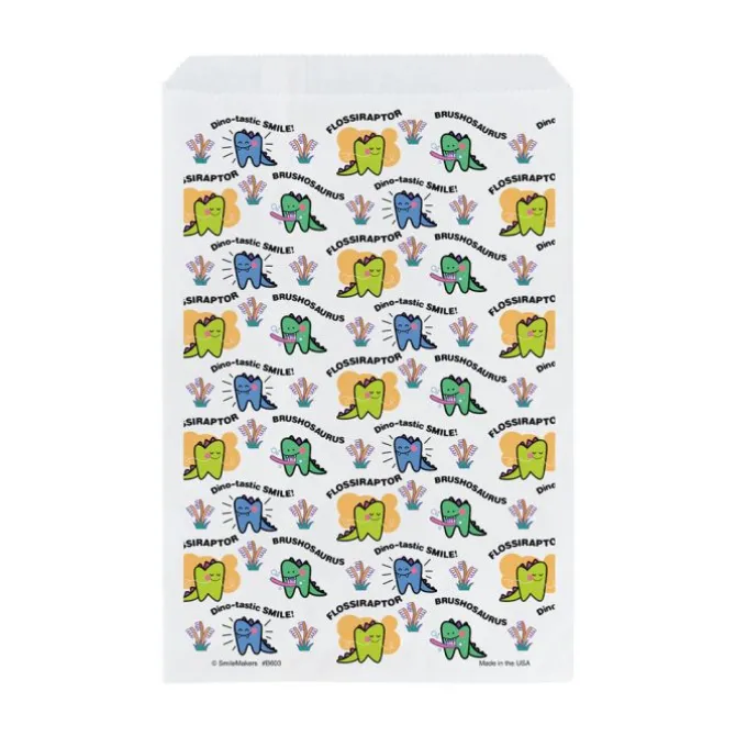 Dino Tooth Paper Bags