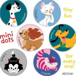 Disney Cats & Dog Mini Dot Stickers