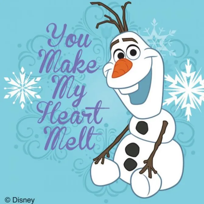Disney Frozen Valentine's Day Stickers