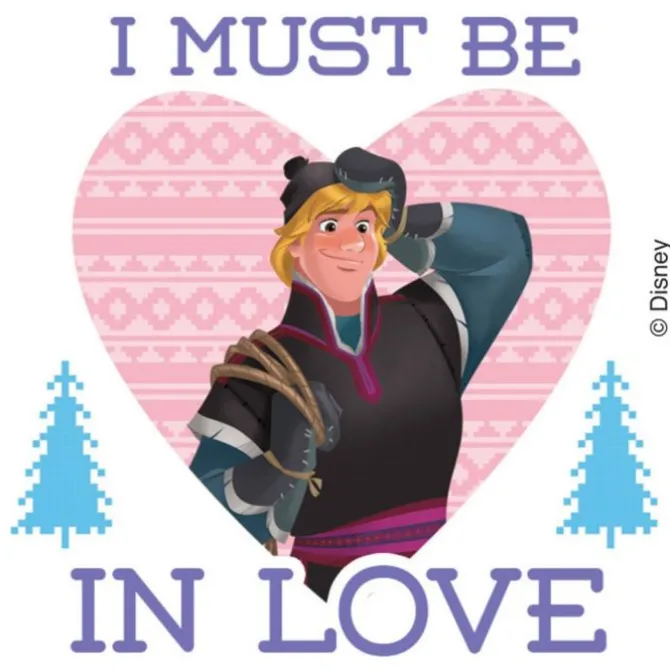 Disney Frozen Valentine's Day Stickers