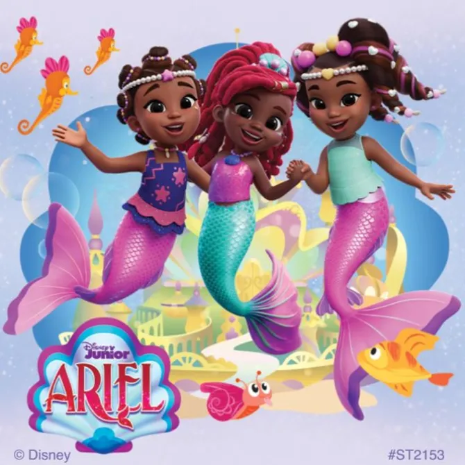 Disney Jr. Ariel Stickers