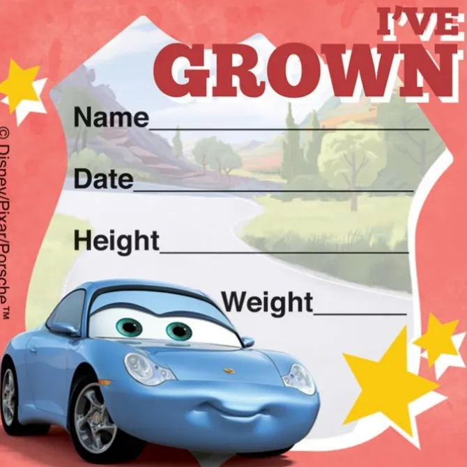 Disney•Pixar Cars I've Grown Stickers