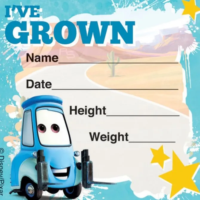 Disney•Pixar Cars I've Grown Stickers
