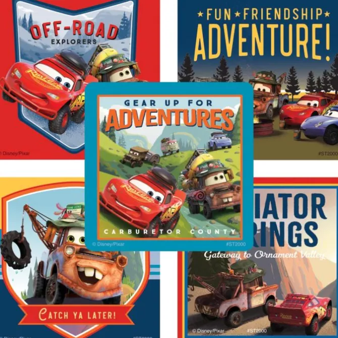 Disney•Pixar Cars Shorts Stickers